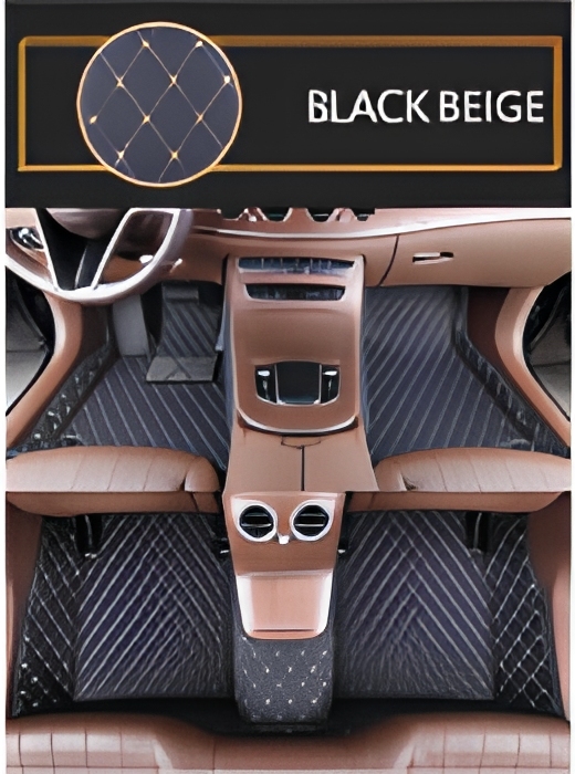 Black and Beige