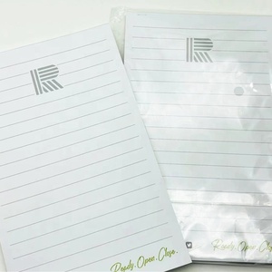 Zeamor Factory Memo Pad taccuino con penna per fare lista appiccicosa Note Pad Planner blocco Note con Logo personalizzato - Product Image 3