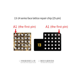 IParts Dot Matrix Restoration Materials Flex kabel für Mijing ZH01 Programmer für iPhone X bis 14 Pro max - Product Image 2