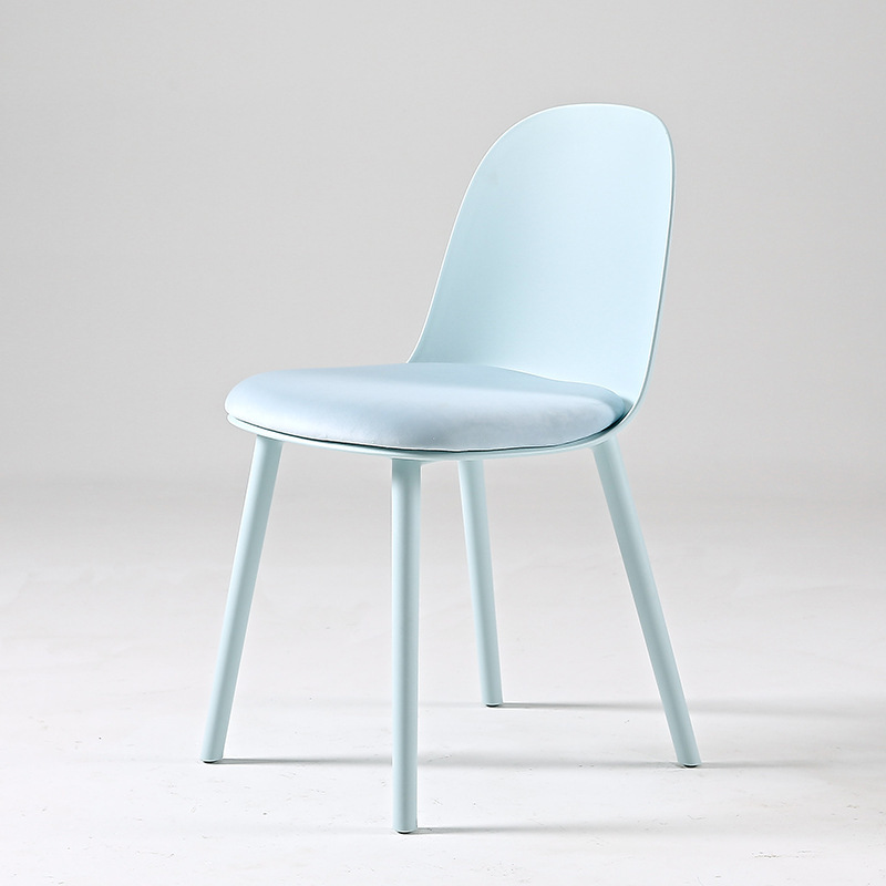 Bleu clair + coussin en velours