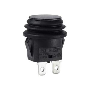 Werkseitig kunden spezifischer LED-beleuchteter Netzschalter 2-poliger Druckknopf Typ Wipp schalter verriegelung Zurücksetzen 250V Max. Spannung 16A Max. Momentan - Product Image 6