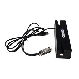 Toptan RFID RS232 arayüzü şerit kart okuyucu 3 parça tokatlamak kart okuyucu manyetik kart okuyucu - Product Image 5