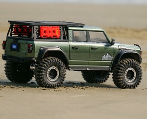รถปิคอัพ EX86150 <span class=keywords><strong>RC</strong></span> ออฟโร้ด4WD 1:10สำหรับนักสำรวจเส้นทางรถปิกอัพไฟฟ้ารีโมทคอนโทรลตีนตะขาบล้อพอร์ทัล Diff ล็อคสองความเร็ว - Product Image 6