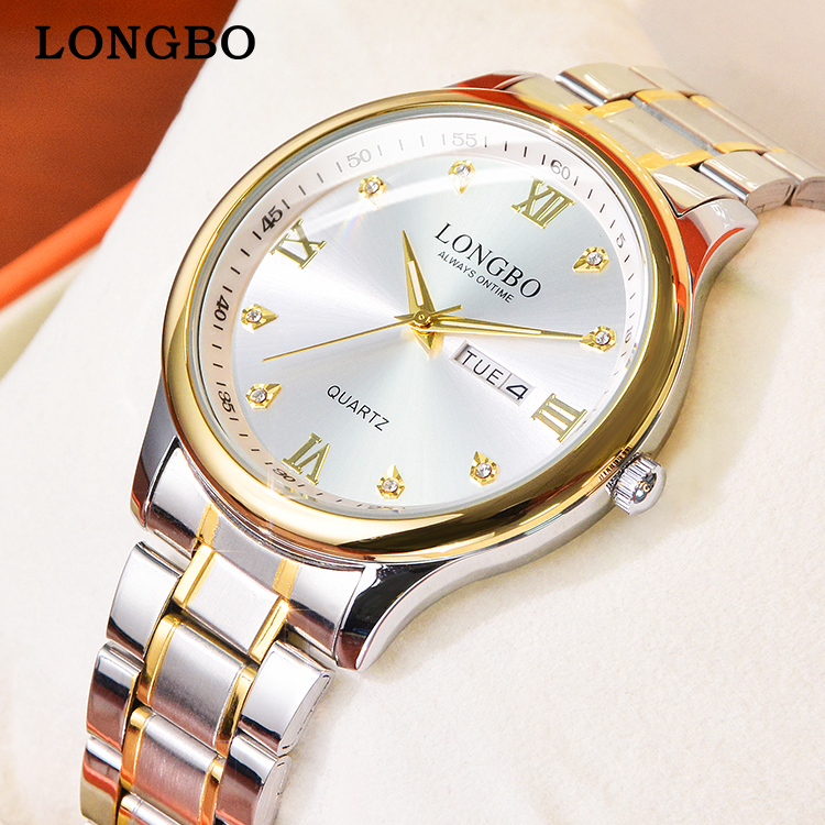 Steel band quartz watch83495