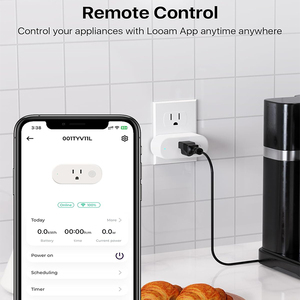 Смарт-розетка, мини-розетка, беспроводная 2,4 ГГц, Wi-Fi, дистанционное управление, интеллектуальная розетка, работа с Alexa Home