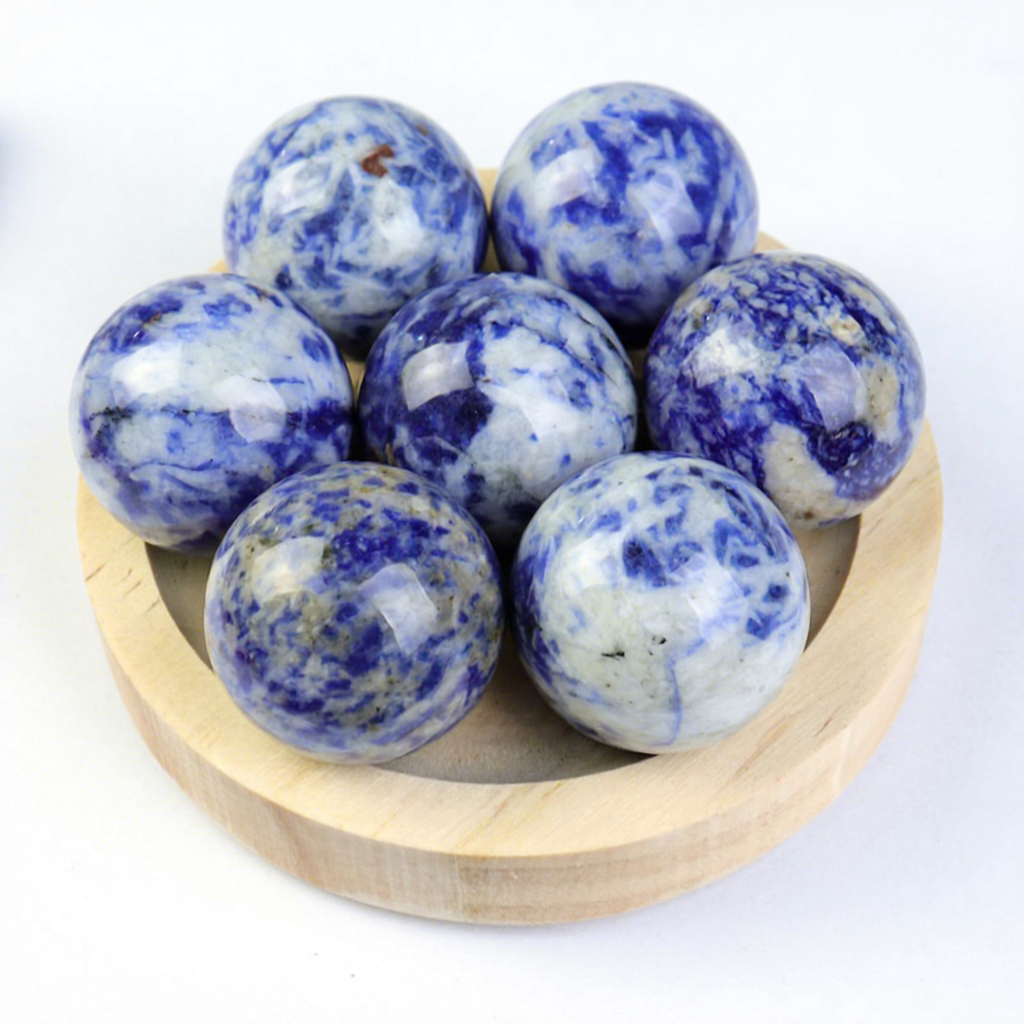 Jaspe à taches bleues
