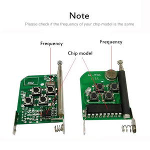 433 MHz Fernbedienung 4-Kanal-Garage-Toröffner Fernsteuerung Duplikator Klon Klon Code Auto Schlüssel - Product Image 2