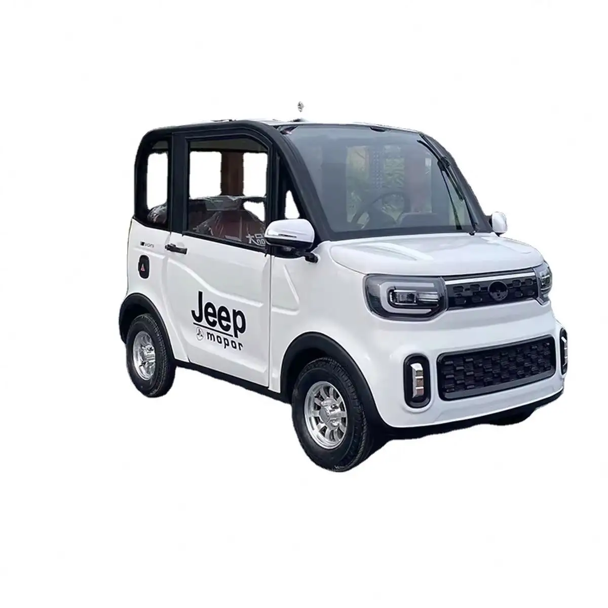 4 Wheels Commercial Passenger New Energy Electric Car Mini Electric Vehicle Low Speed For Family Old People