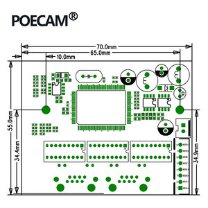 Taiwán Realtek Chip proveedor Chip principal RTL8367N 3port Gigabit Switch OEM/ODM ancho de banda 10G UTP 2pcs RJ45 y 1pcs 8pin Header - Product Image 5