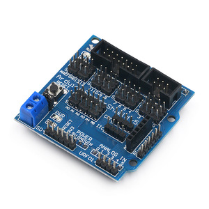 Placa de expansión Sensor Shield V5.0 para UNO MEGA R3 V5 para bloques de construcción electrónicos Arduino de piezas de robot