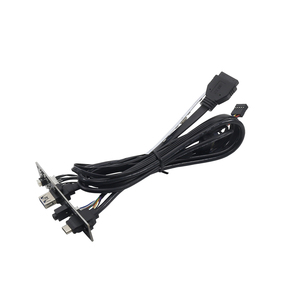 <strong>Computer</strong> USB 3.0 Front Panel Mounted Extension Cable USB 3.1 PCB Circuit Board Audio <strong>Input</strong> <strong>Output</strong> I/O Board Extender Wire - Product Image 1