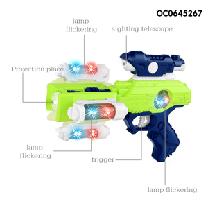 Projection <strong>Space</strong> Gun Toys with Light and Music for Kids Shooting - Product Image 4