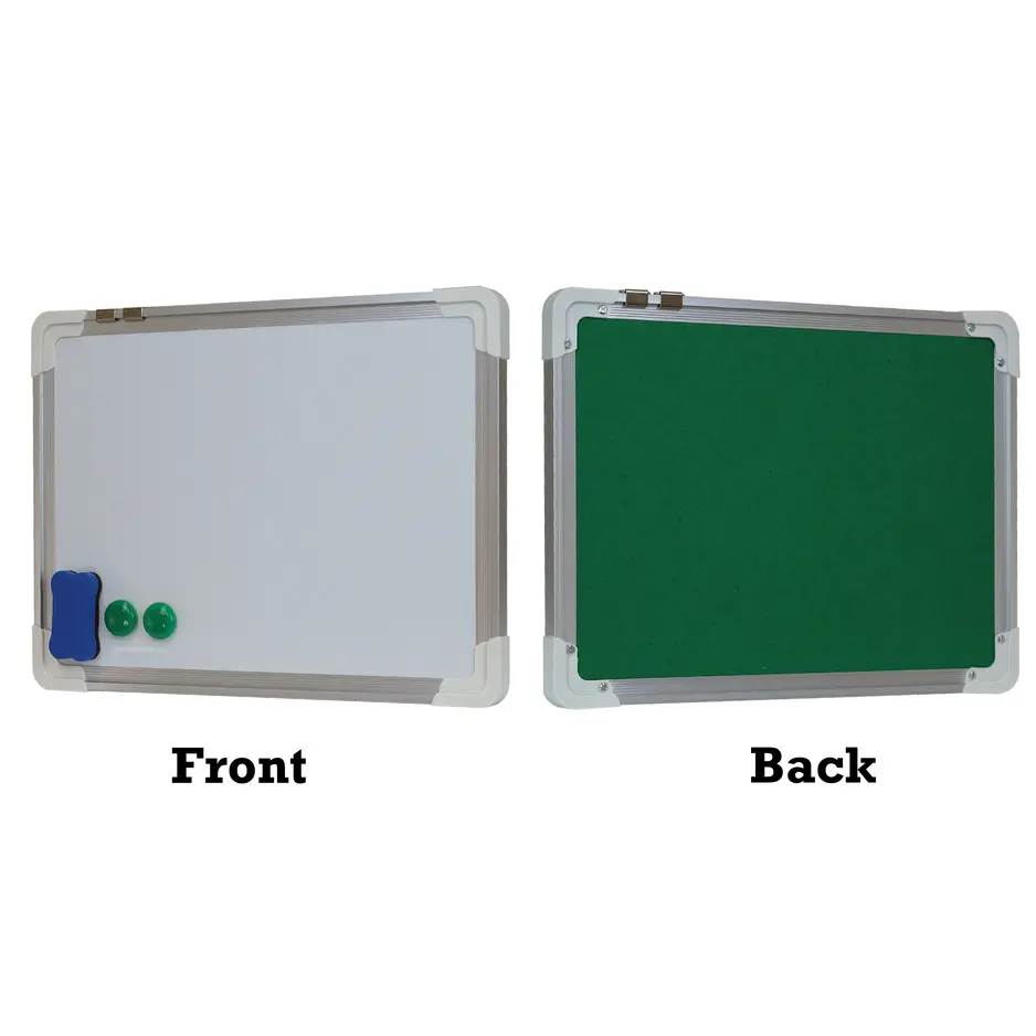 Double Sided Small White Board Magnetic Whiteboard & Felt Storyboards for Children Story Telling with The Flannel Board