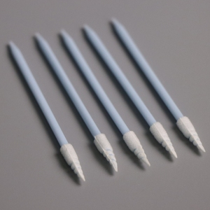 Lint אזורים קטנים חינם ניקוי <span class=keywords><strong>swabs</strong></span> קצף ממיס קצף טיפ ניקוי ספחים עם מבנה ספירלי