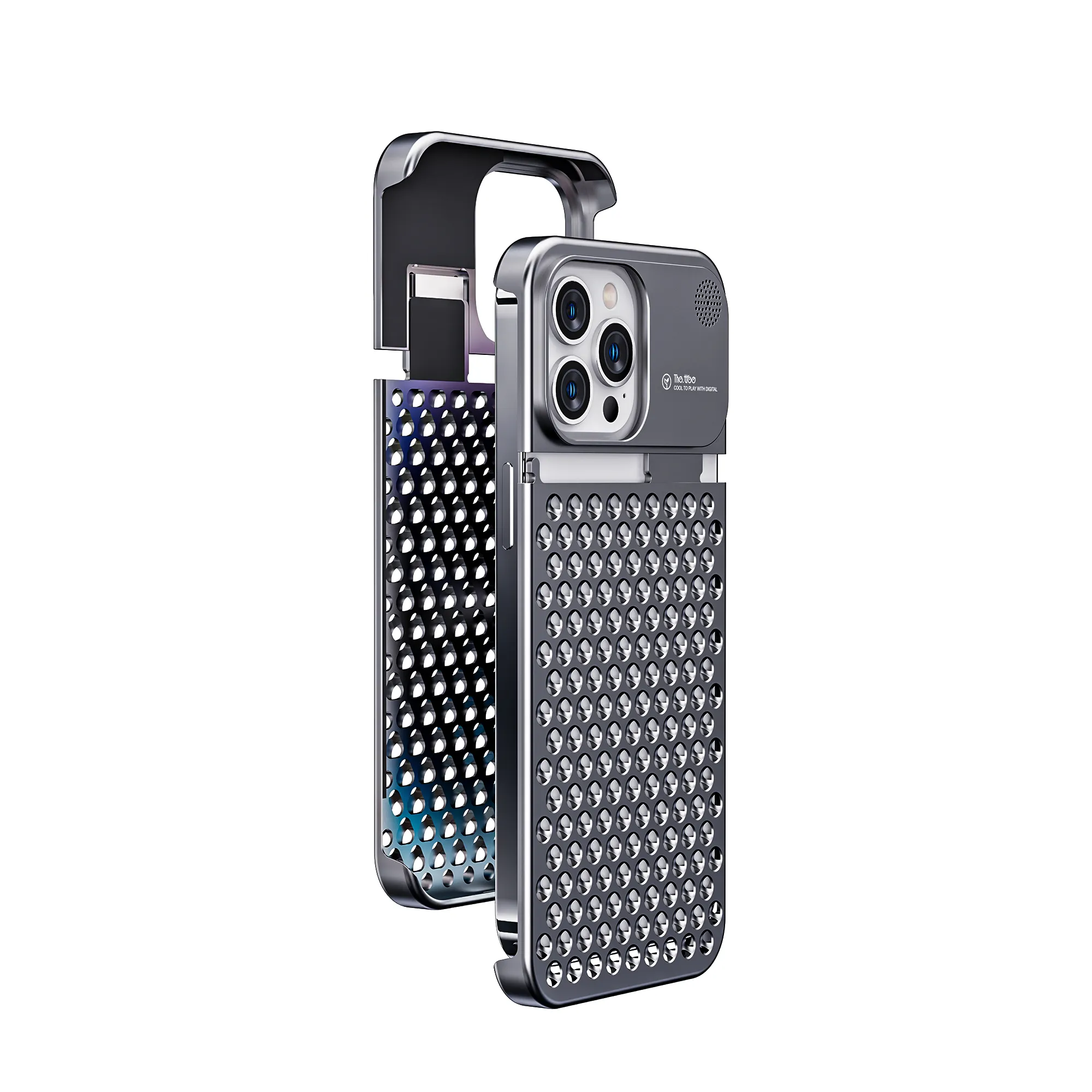 Boneruy เคสโทรศัพท์ M1โลหะกันกระแทก, เคสโทรศัพท์กันกระแทกแฟชั่นอลูมิเนียมกลิ่นหอมสำหรับ iPhone 13 14 Plus Pro MAX