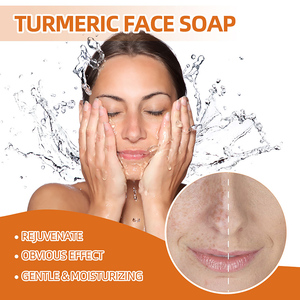 Hot <strong>Selling</strong> Turmeric Face <strong>Soap</strong> Wholesale Custom Logo Hand <strong>Soap</strong> Bar for Women Moisturizing Face <strong>Soap</strong>