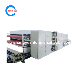 Non tessuto in fibra di poliestere rigida ovatta macchina/termica bonded poliestere ovatta linea di produzione - Product Image 1