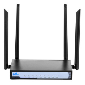 300Mbps工业4g蜂窝网络解锁调制解调器4g无线WiFi OpenVPN路由器，带sim卡插槽
