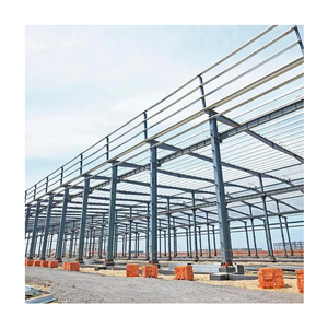 Haus rahmen Stahl konstruktion Tankstelle Baldachin Metall gebäude Vorgefertigte Villa Light Steel Warehouse Structure - Product Image 5