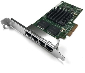 インテルE1G44HT I340-T4 4ポートPCIeイーサネットサーバーアダプターネットワークカード - Product Image 1