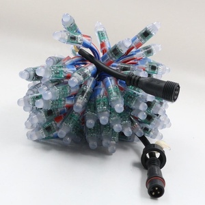 Ws2811 IC Built-in Christmas Outdoor Waterproof 50pcs/<strong>string</strong> Light <strong>String</strong> 12v <strong>Pixel</strong> Led Rgb <strong>Pixel</strong> Light - Product Image 3