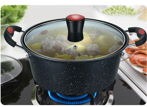 調理器具鍋と鍋ノンスティックポットと鍋セットノンスティックストーン調理器具キッチンクッキングセット3個 - Product Image 3
