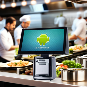 Terminal POS todo en uno de 15,6 pulgadas con pantalla táctil Sistema de caja registradora fácil de usar Incluye función de impresión - Product Image 2