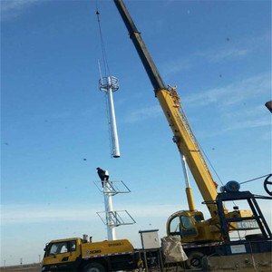 Thép mạ kẽm monopole Ống duy nhất Viễn thông di động lò vi sóng đài phát thanh wifi ăng-ten nơi trú ẩn cơ sở tháp - Product Image 4