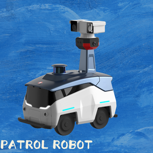 Робот безопасности с питанием от AI и лидарной навигацией для умных городских проектов и технологии обнаружения толпы - Product Image 5