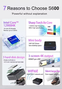 2024 New13th Generation I9-13900H I7-13620H Mini Host Win11 Office and Home Gaming Mini Pc Gaming <strong>Computer</strong> - Product Image 6