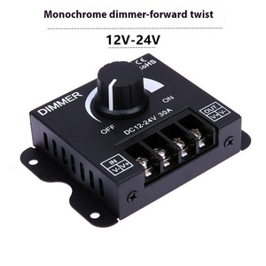 Dimmer continuo 18A PWM LED Dimmer 6Key Full Touch RF telecomando in metallo DC 12V 24V RGB CCT LED strip controller led - Product Image 4