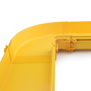 New Arrival PVC ABS Cable Tray <strong>Trunking</strong> Yellow Outdoor Cable Runner for Telecom Use for POE GPRS <strong>Networks</strong> for Ladder <strong>Network</strong> - Product Image 2