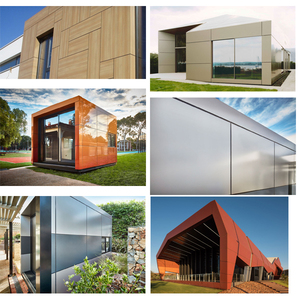 Materiale da costruzione insonorizzato pannello composito in alluminio alucobond acp foglio acm per rivestimento parete 4mm - Product Image 5