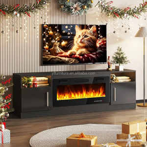 Hiện đại sang trọng điện lò sưởi <span class=keywords><strong>TV</strong></span> đứng với 16 màu sắc đèn LED trung tâm giải trí cho phòng khách - Product Image 5