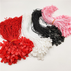 China Factory Whole Sale hang Tag <strong>String</strong> <strong>Loop</strong> for Garment , Hangtag <strong>String</strong> Garment, hang Tag Plastic <strong>String</strong> - Product Image 5