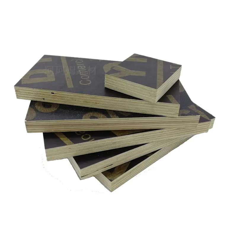 Brown black poplar sanding 18mm WBP glue different types of film faced plywood for formwork