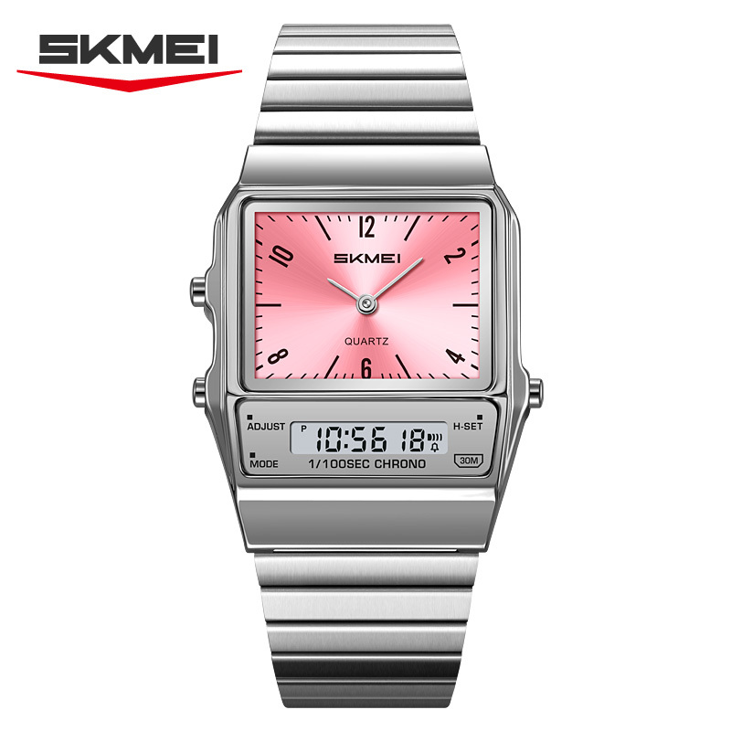 Argent/rose