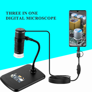 Cámara microscópica 3 en 1 para teléfono móvil, micro USB tipo C para android, teléfono, Windows, PC, ordenador portátil, 50-1000X, envío directo - Product Image 5