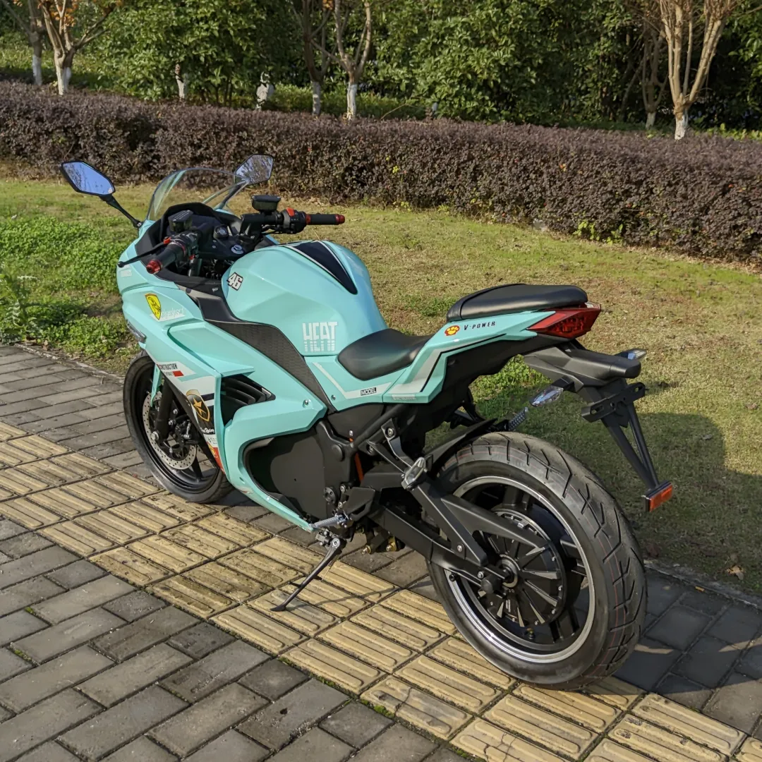 4000W EEC Street Legal Long Range Электрический мотоцикл для взрослых с литиевой батареей 72 В 50 А/ч
