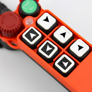 Telecomando industriale F21-E1 di alta qualità con trasmettitore di controllo a 4 pulsanti e funzioni regolabili con pulsante di arresto di emergenza - Product Image 4