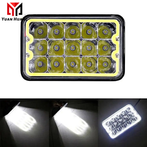 ไฟหน้าสี่เหลี่ยมผืนผ้า LED 5นิ้ว45W,หลอดไฟ LED หลอดไฟลำแสงสูงต่ำ DRL Led ไฟหน้าขับรถ45W 6000K สำหรับ SUV รถบรรทุกรถยนต์ - Product Image 1