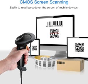 Eyoyo High Quality Handheld <strong>Data</strong> <strong>Matrix</strong> <strong>Bar</strong> <strong>Code</strong> Reader USB 2D Wired Automatic QR <strong>Code</strong> Barcode <strong>Scanner</strong> for Supermarket Warehouse - Product Image 5