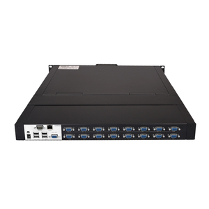 MT-ViKI 19 Inch <strong>IP</strong> LCD <strong>KVM</strong> Console Drawer <strong>16</strong> <strong>Port</strong> VGA, 1U RACK <strong>KVM</strong> <strong>Switch</strong> 19'' LCD <strong>KVM</strong> <strong>Switch</strong> Over <strong>IP</strong> - Product Image 6