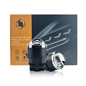 ไฟหน้า LED อัตโนมัติ3นิ้วสีเดียวไฟตัดหมอก33W พร้อมเลนส์ LED แบบ Bi และโปรเจคเตอร์แบบ Bi LED สำหรับให้แสงสว่างในรถยนต์ - Product Image 2