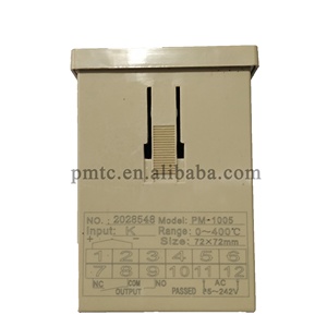 デジタルPID温度コントローラーPM-TC1005 220VAC 72*72 mmk入力0-400度 - Product Image 3