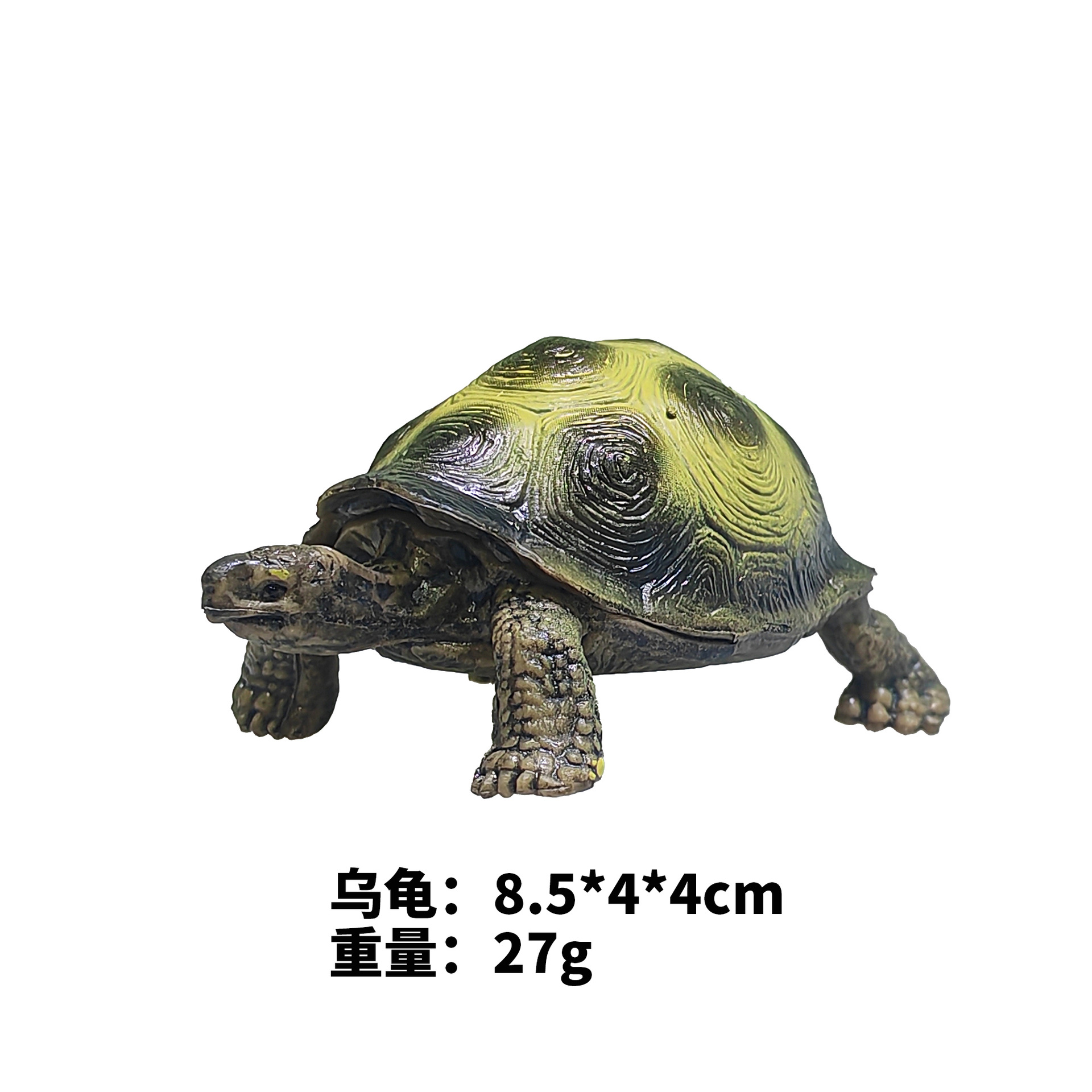 Version peinte en tortue de 7 pouces