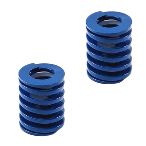 Phụ kiện máy in 3D xi lanh thép hợp kim 20mm OD 10mm ID 25mm dài xoắn ốc dập ánh sáng tải nén mùa xuân tông màu xanh 2 cái - Product Image 1