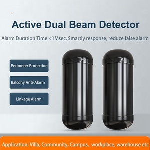 60m 100M 4 Frecuencia Digital Wired Dual Infrared 2 Beam Sensor para alarma de seguridad - Product Image 3
