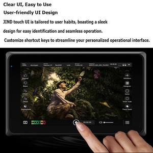 2x12G SDI Interface Touch Screen/1500nits 7&quot; 4K 60p 1920x1200 Resolution Camera SSD Battery Recording <strong>Monitor</strong> - Product Image 5