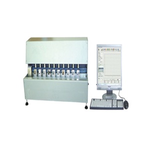 YG541E ad alta precisione completamente automatico digitale Microcomputer display LCD tessuto piega-recupero tester con motore passo-passo - Product Image 1